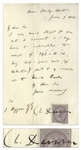 Charles Darwin Autograph Letter Signed in 1858 When He Was Writing On the Origin of Species